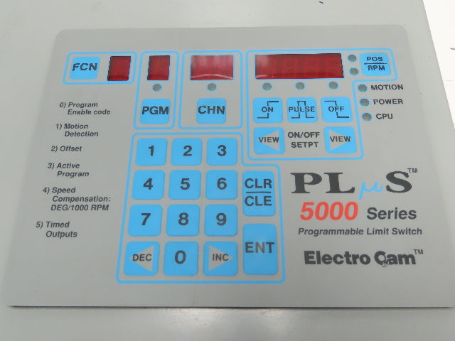 Electro Cam Plus PS-5101-10-016 Programmable Limit Switch I/O Module Enclosure