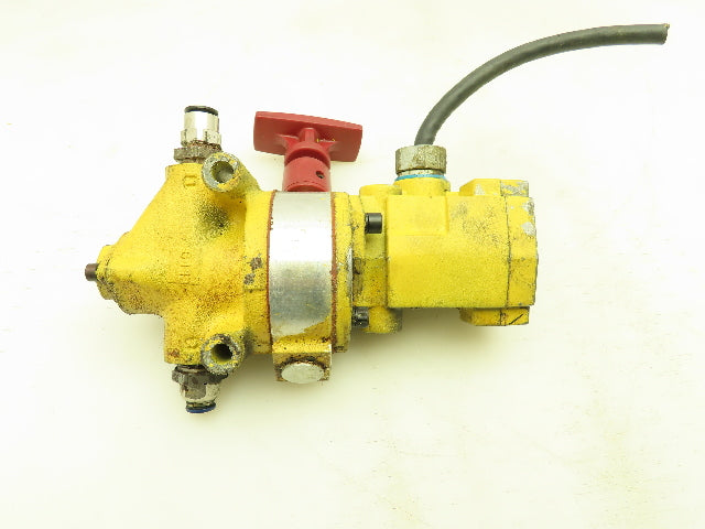 Ross Y2773A4082 Pneumatic Solenoid LOX Lock-Out Control Valve 3/2-Pos 120V 1/2"