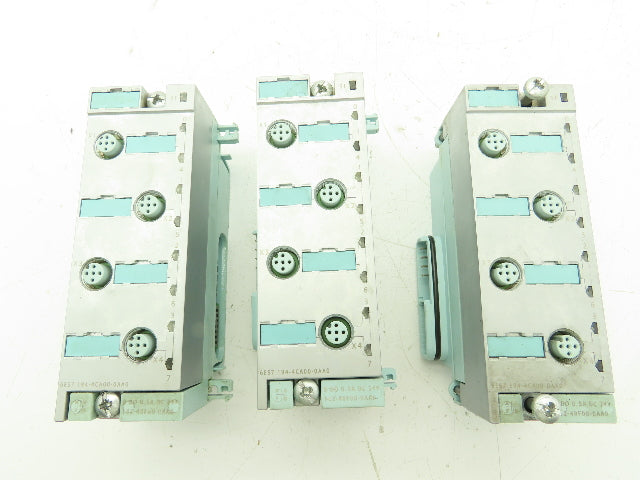 Siemens 6ES7 194-4CA00-0AA0 Simatic S7 Connecting Module Base Lot of 3