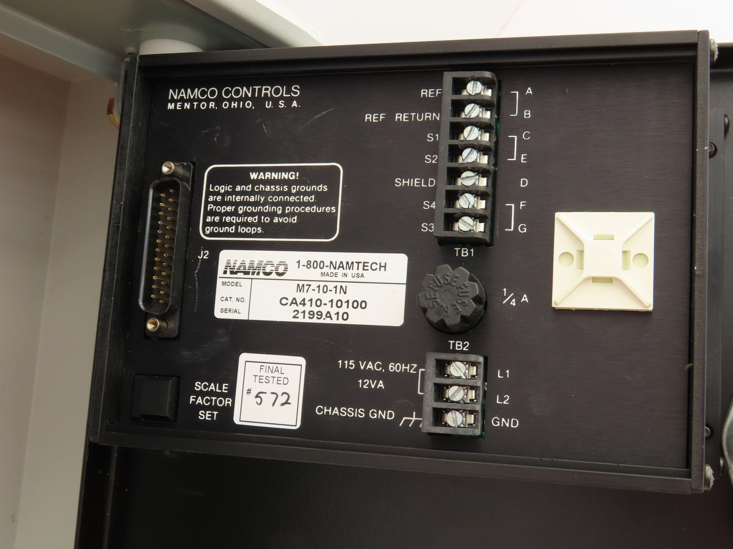 Namco M7-10-1N Mark VII Programmable Limit Switch Dust-Proof Steel Enclosure