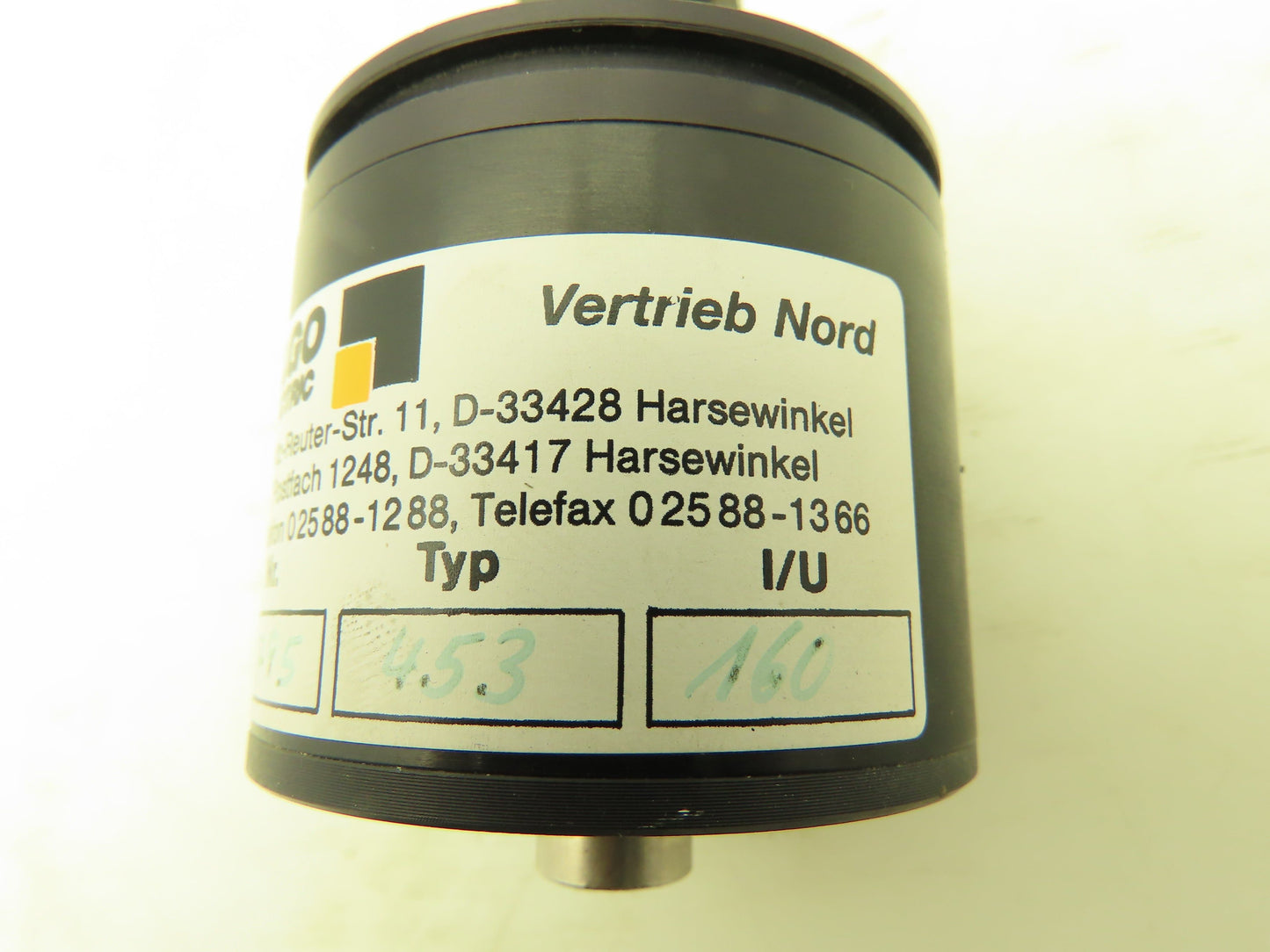 Elgo Electric 0795 453 Vertrieb Nord Rotary Encoder NR 0795 Typ 453