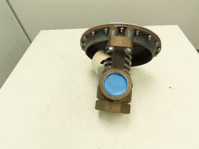 Sinclair Collins C244-9002 Brass Globe Valve 2 Way 200 PSI 2" NPT NO