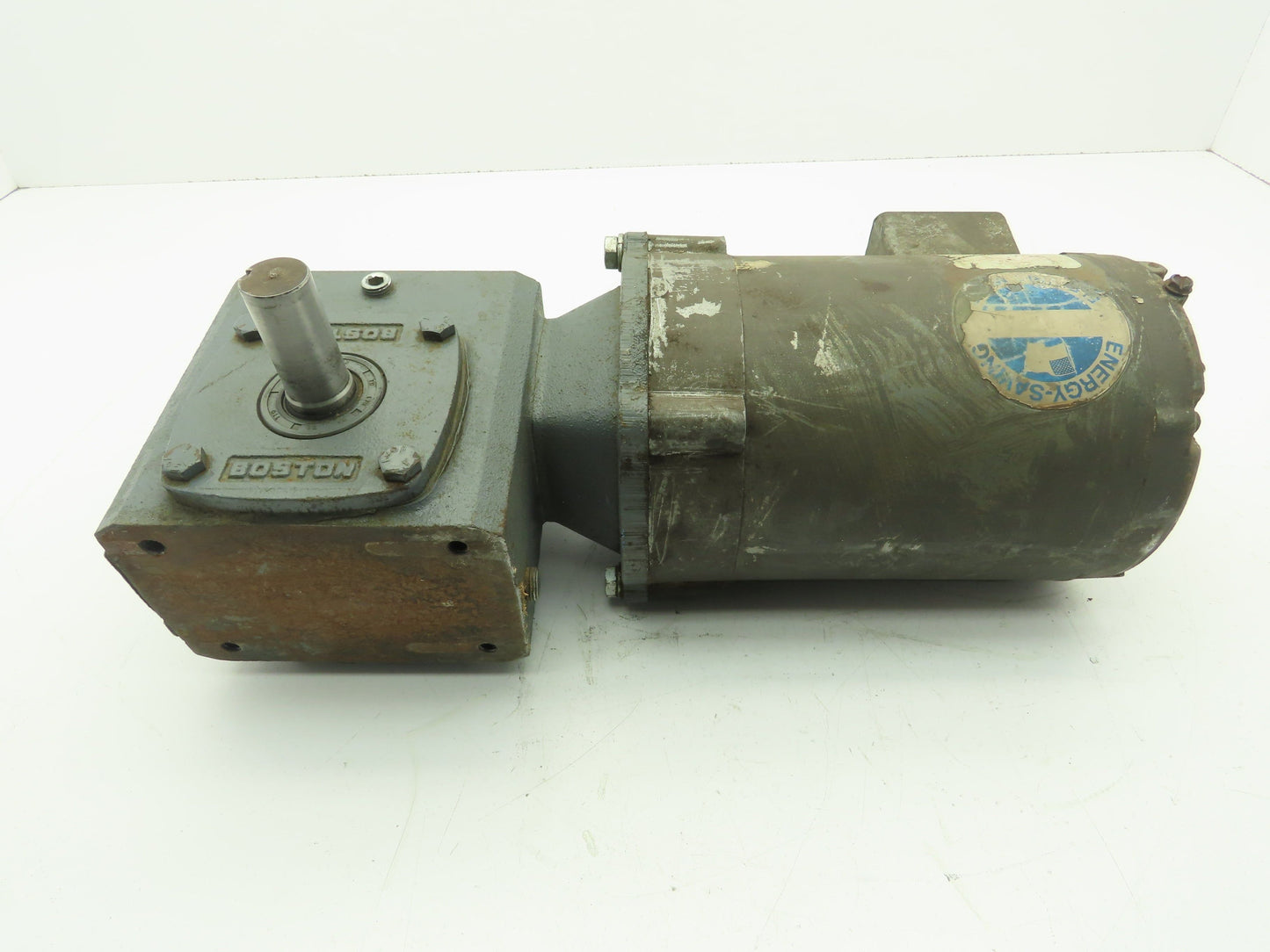 Boston Gear F718-10 B5 Speed Reducer 10:1 Gearmotor 172 RPM .5Hp 460V 3PH 56C LH
