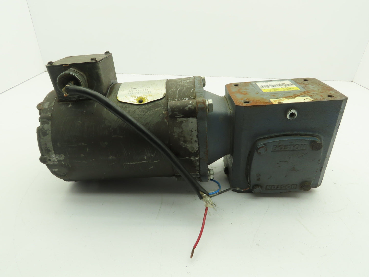 Boston Gear F718-10 B5 Speed Reducer 10:1 Gearmotor 172 RPM .5Hp 460V 3PH 56C LH