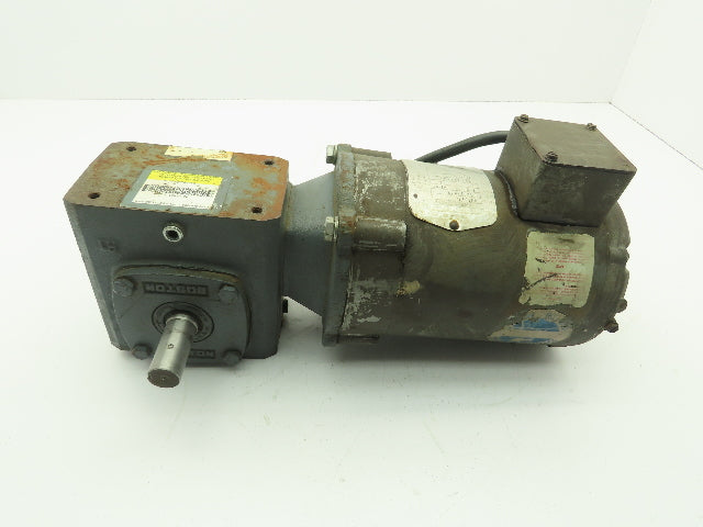 Boston Gear F718-10 B5 Speed Reducer 10:1 Gearmotor 172 RPM .5Hp 460V 3PH 56C LH