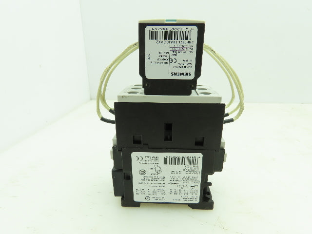 Siemens 3RT1627-1A Motor Starter Contactor Aux Contacts 690V 36A 3Ph 230V Coil