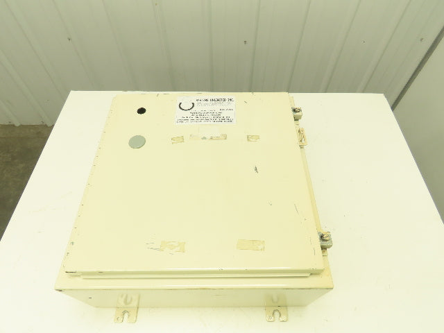 Hoffman A202008LP Electrical Enclosure Control Panel 20x20x8" Back Plate Extras