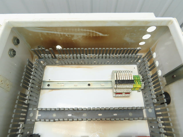 Hoffman A202008LP Electrical Enclosure Control Panel 20x20x8" Back Plate Extras