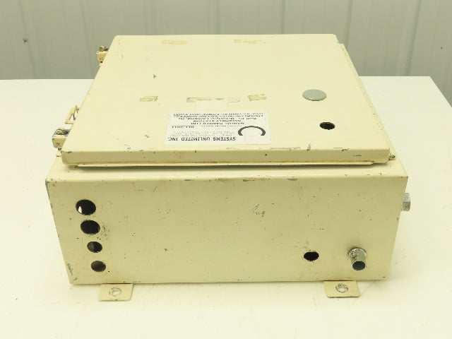 Hoffman A202008LP Electrical Enclosure Control Panel 20x20x8" Back Plate Extras