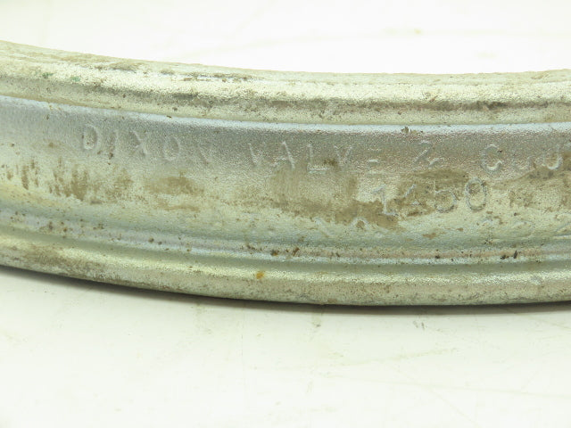 Dixon Valve & Coupling 1450 Double Bolt Steel Hose Clamp 13-12/64" to 15" OD