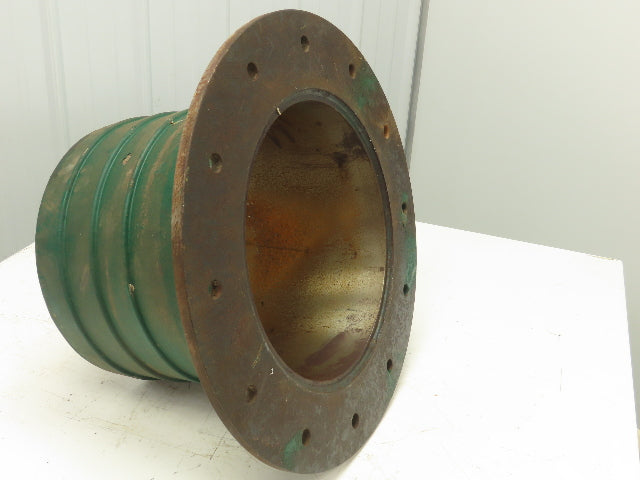 Steel Pipe Flanged Hose Barb Fitting Adapter 14" Hose ID 12-Bolt Flange