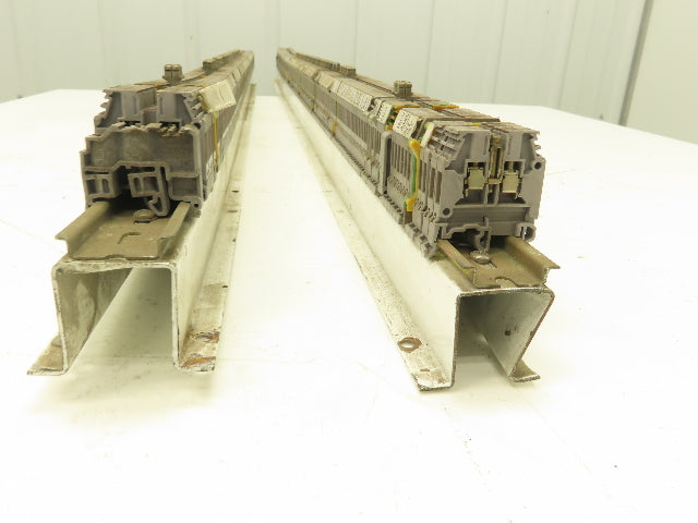 Entrelec M4/6_5116 UK4-T Terminal Block 600V Disconnect Blocks Mixed Lot of 400
