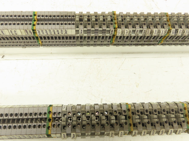 Entrelec M4/6_5116 UK4-T Terminal Block 600V Disconnect Blocks Mixed Lot of 400