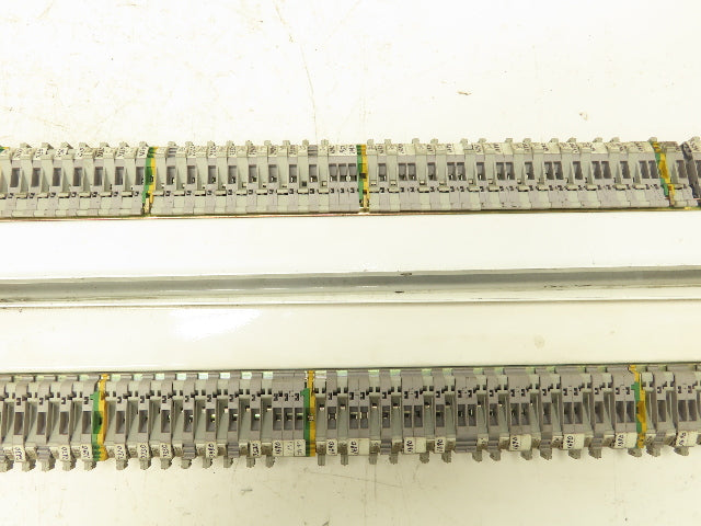 Entrelec M4/6_5116 UK4-T Terminal Block 600V Disconnect Blocks Mixed Lot of 400