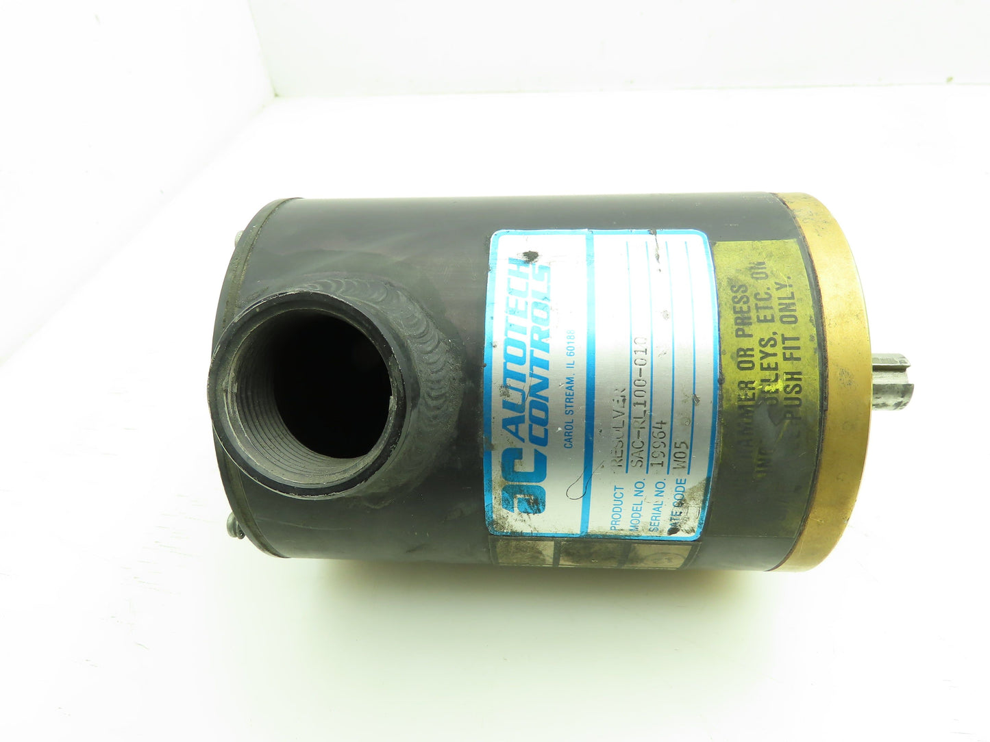 AC Autotech Controls SAC-RL100-010 Geared Resolver Rotary Encoder 4"