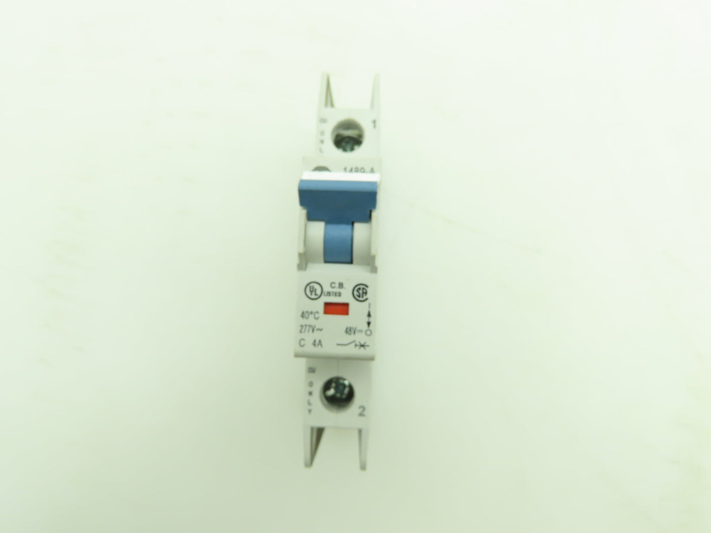 Allen Bradley 1489-A1C040 4A Circuit Breaker Series A 277V 1 Pole 4 Amp Lot of 6