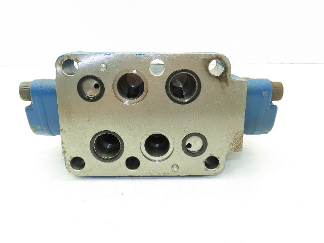 Rexroth 4WEH-22-E76/4WE6J62 Hydraulic Directional Solenoid Valve Stack 120V