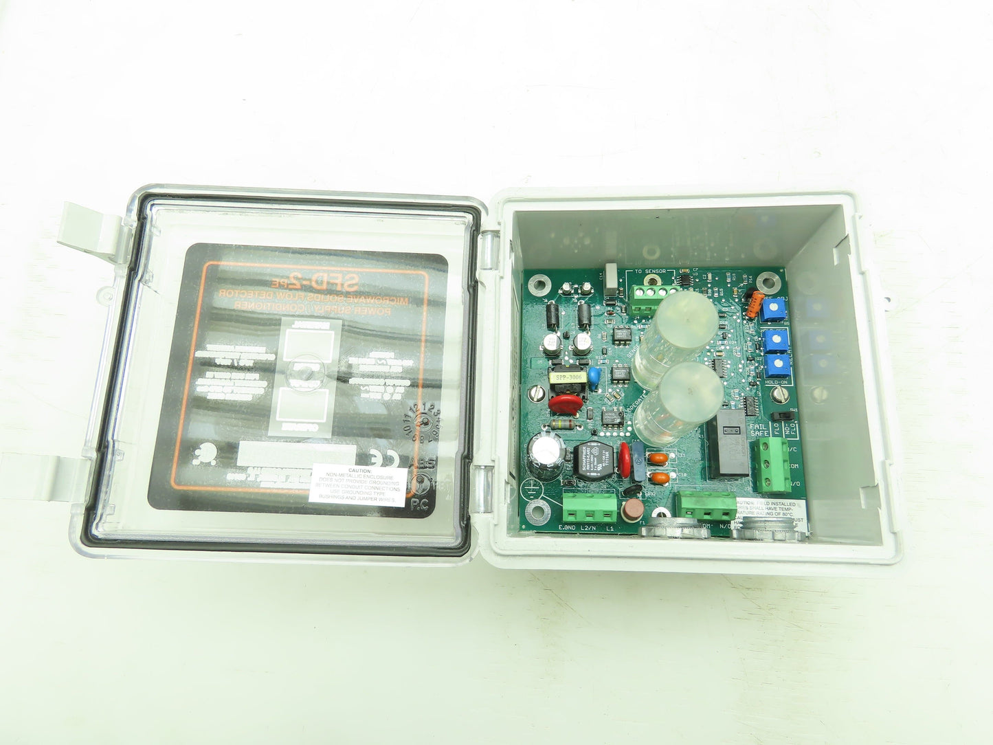 Monitor SFD-2PE Microwave Solids Flow Detector Power Supply Conditioner