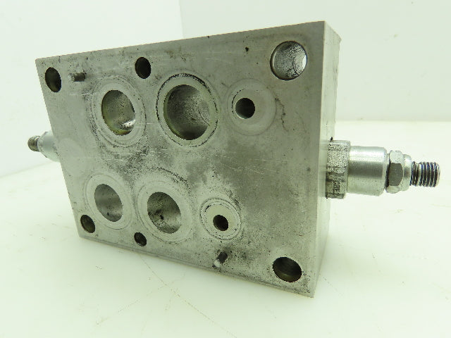 Sun Hydraulics CKY Aluminum Sandwich Valve Manifold w/ Relief Cartridge RPEC-LAN