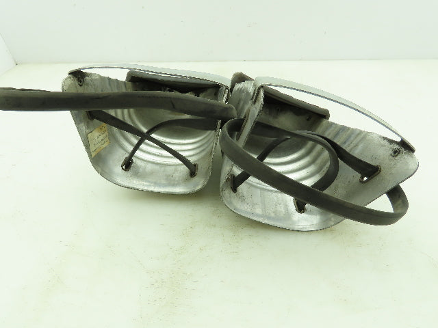 Foot Guard 5T454A Unisex Universal Size Aluminum 1 Pair