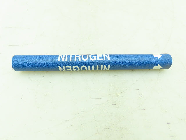 Brady 4100-A Blue Pipe Marker Nitrogen 3/4" to 1-3/8" Lot of 20