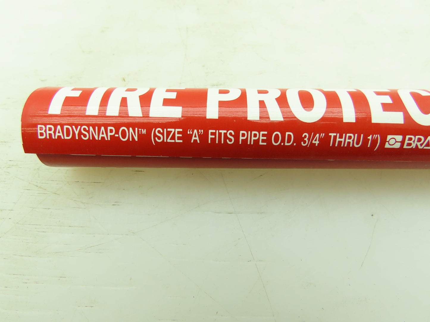 Brady 41431 Pipe Marker Fire Protection Water Size A 3/4"-1" Lot of 14