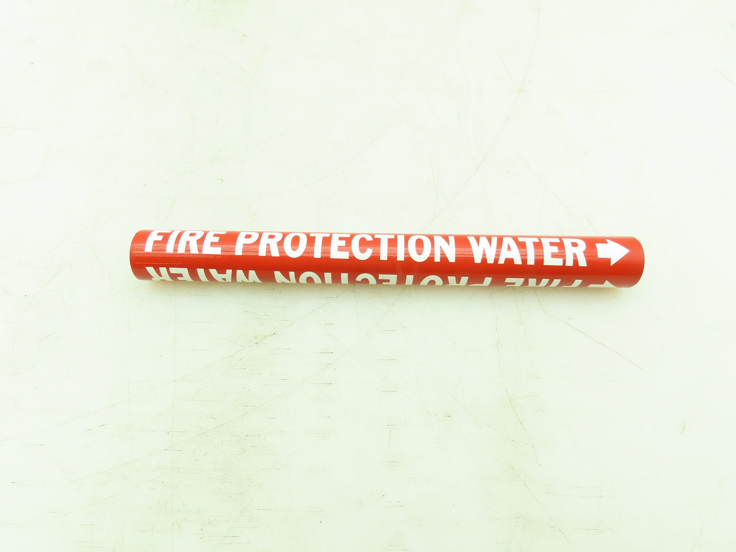 Brady 41431 Pipe Marker Fire Protection Water Size A 3/4"-1" Lot of 14