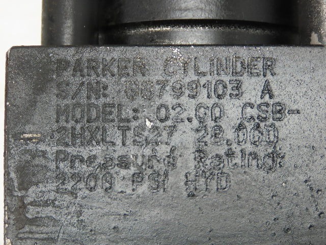 Parker Series 2HX Electrohydraulic Cylinder Actuator 2" Bore 28" Stroke 2200PSI