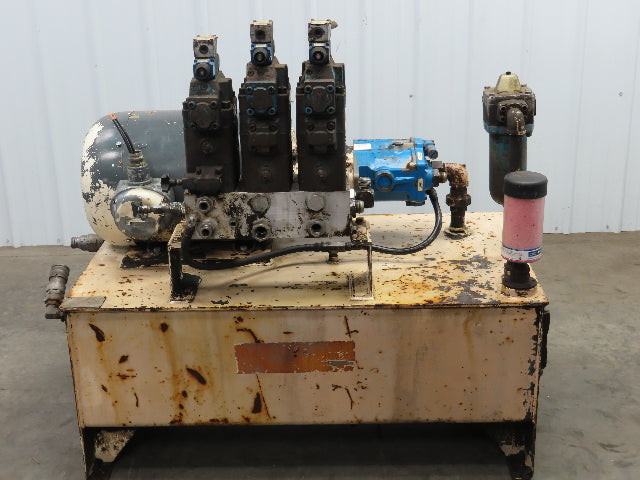 Vickers PVB29LS20C11 Hydraulic Piston Power Unit 29 GPM 2000 PSI Stack Valves