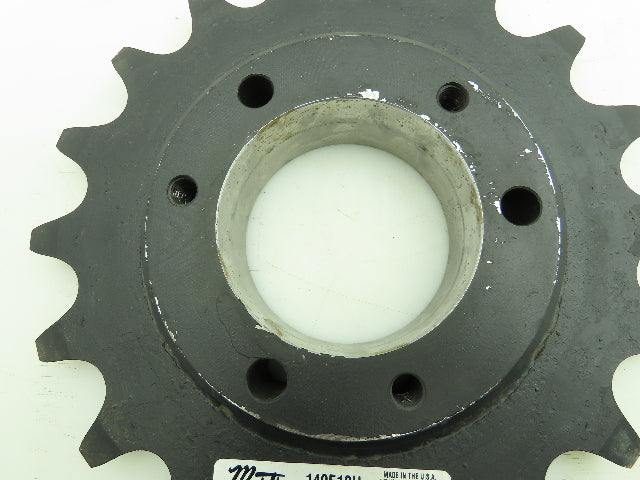 Martin 140E18H #140 Roller Chain Sprocket 1.75" Pitch 18T QD E Bushing SABER