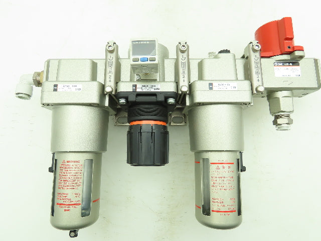 SMC AL50-06 Pneumatic Air Line Lubricator AR50-06G Regulator Filter Assembly