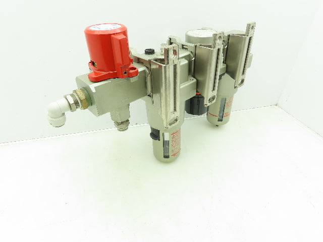 SMC AL50-06 Pneumatic Air Line Lubricator AR50-06G Regulator Filter Assembly