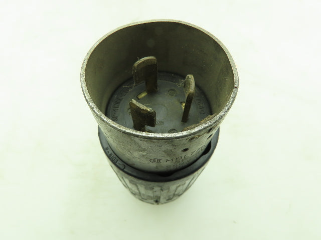 Hubbell HBL7765C Twist Lock Plug 50A 3P-4W 600VAC 250VDC