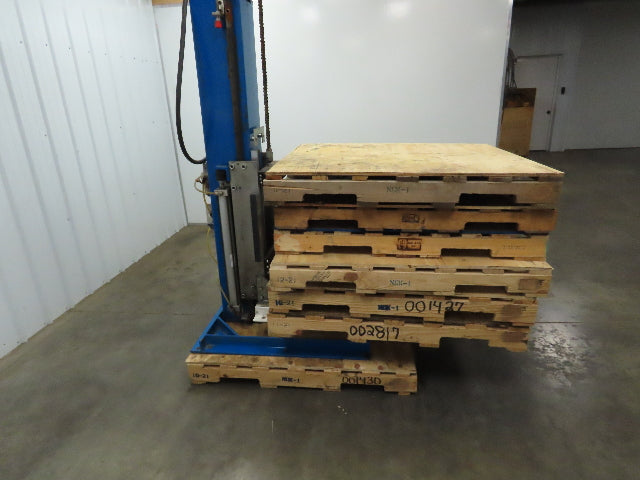 Pneumatic Lift Table 24" Travel Counterweight 335LBS Stationary Platform