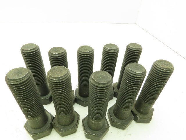 JH M24-3.0 X 100mm Hex Cap Screws Part Thread 8.8 Hardened Steel Bolt Lot of 10