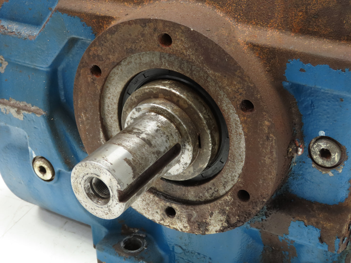 Radicon C072145.BABR1 Helical Worm Gearbox 45:1 Reducer 39 RPM 182/184T RH