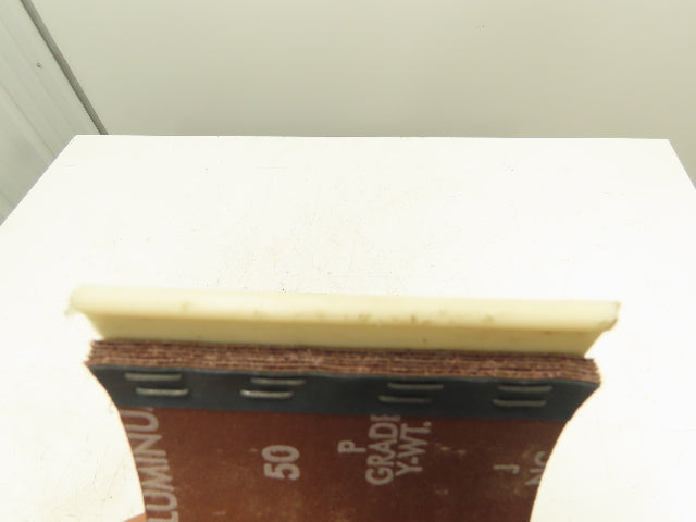 Merit 08834155336 Flap Wheel Flex Drum Segments 4"x 4" MER P50 Grit Box of 18