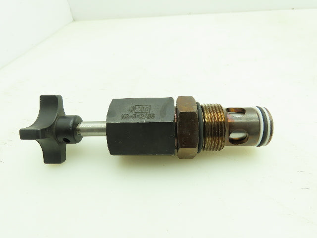 BOC HS-5-B/SS/V Hydraulic Cartridge Shutoff Valve 45 GPM Stainless Steel Viton