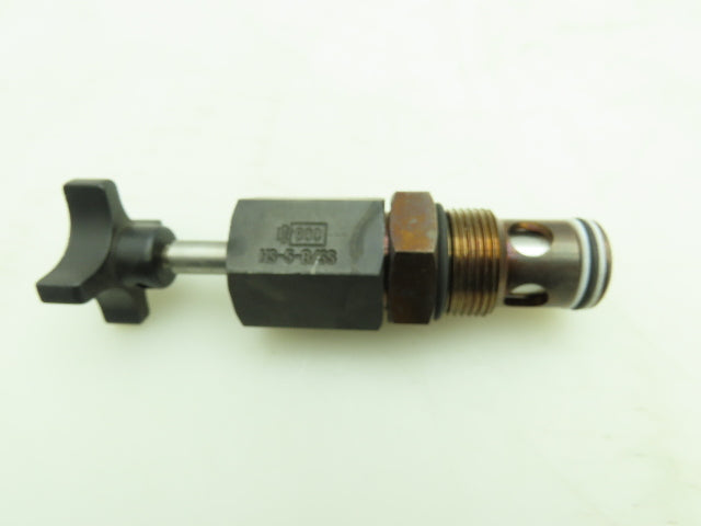 BOC HS-5-B/SS/V Hydraulic Cartridge Shutoff Valve 45 GPM Stainless Steel Viton