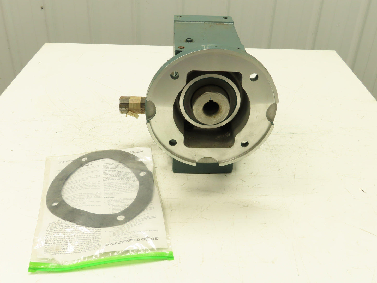 Dodge 35Q15L18 Tigear 2 Worm Gearbox 15:1 Reducer 7.4Hp 117 RPM LH 180TC