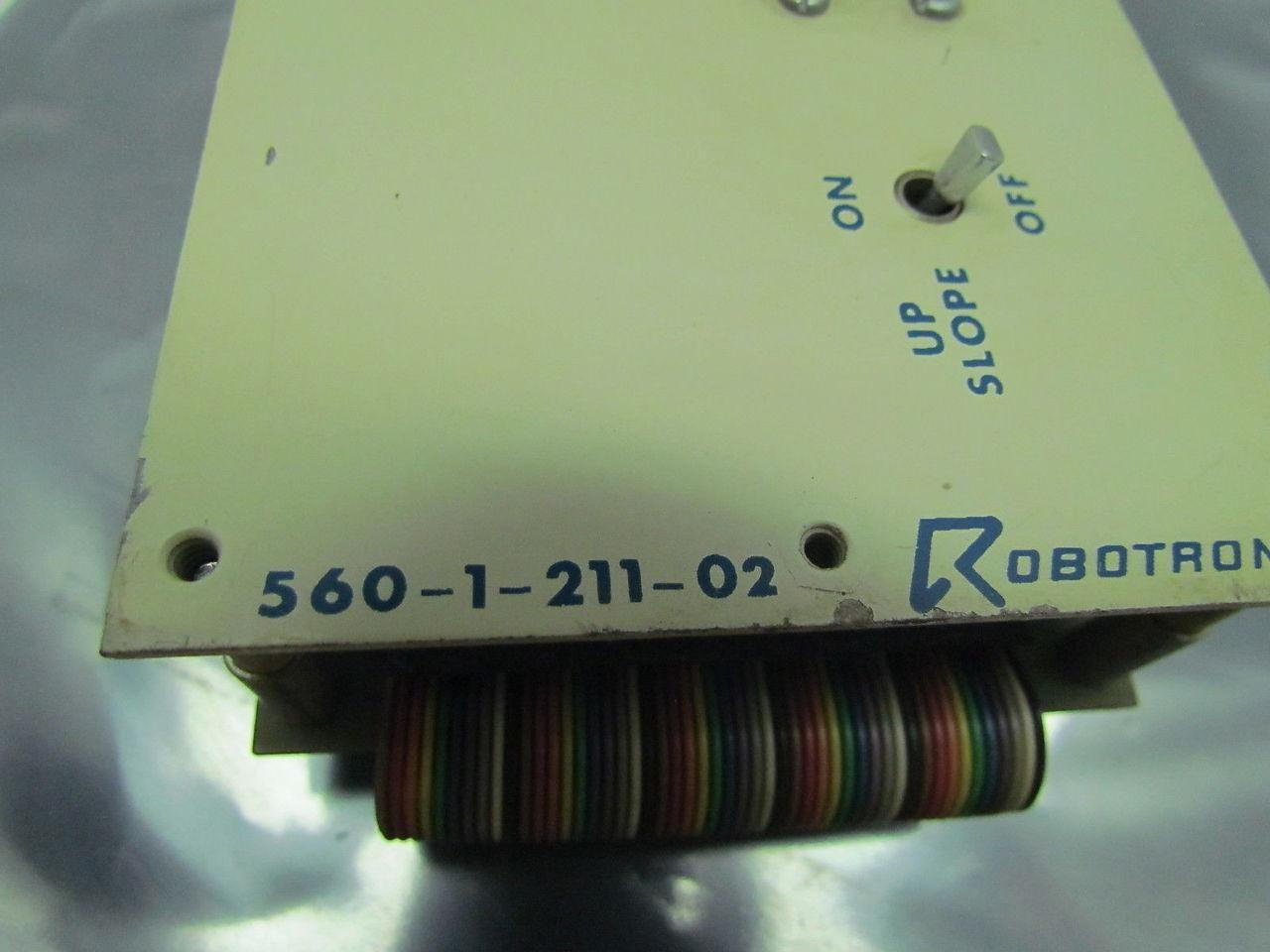Robotron 560-1-211-02 560121102 12 VDC Controller