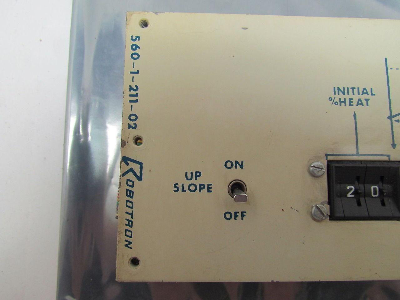 Robotron 560-1-211-02 560121102 12 VDC Controller
