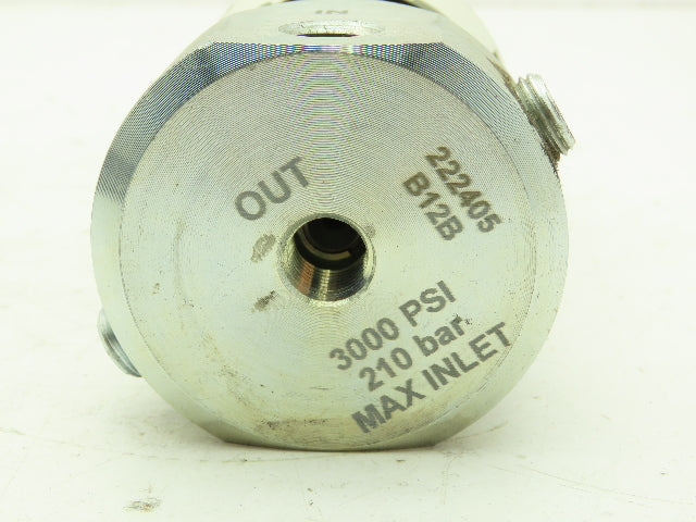 Graco 222405 Back Pressure Regulator For High Pressure Spray Circulating System