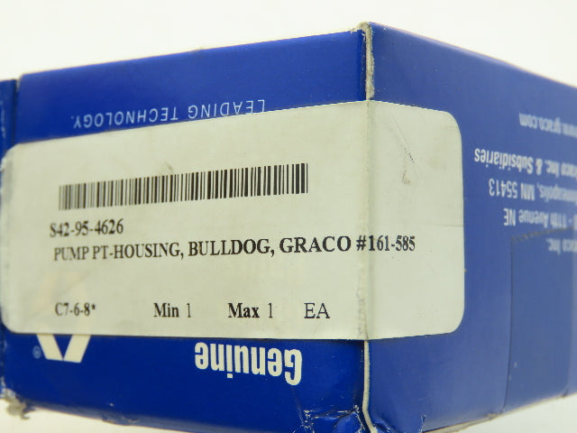 Graco 161-585 Bulldog Air Valve Housing 30:1