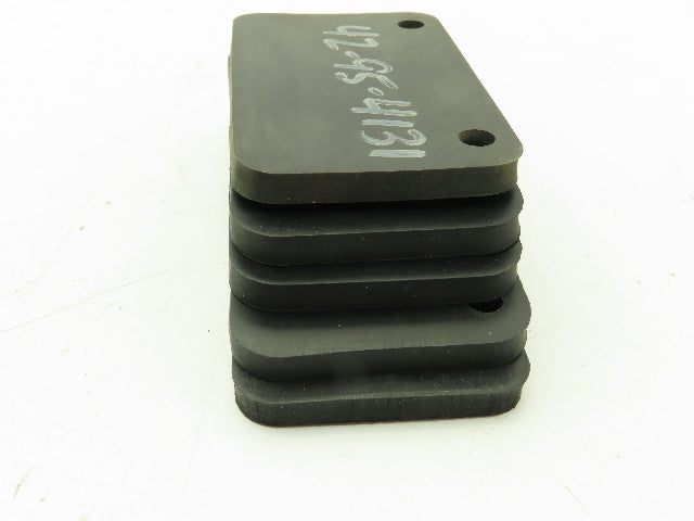 Warren Rupp 570-002-365 Sandpiper Pump Rubber Hinge Pad Green Stripe Lot of 5