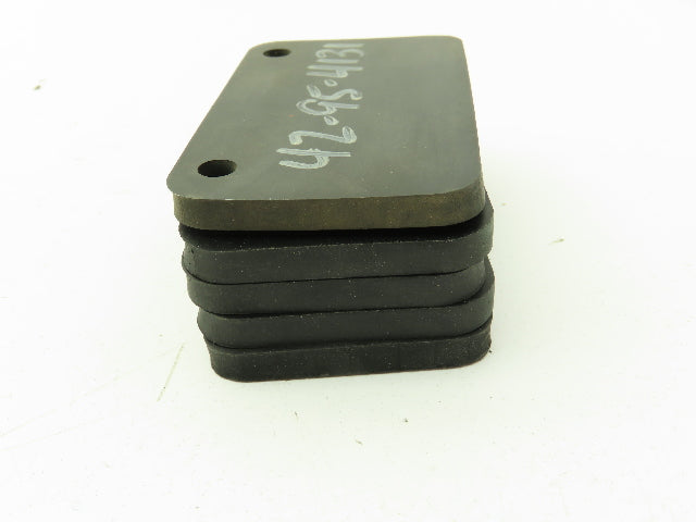 Warren Rupp 570-002-365 Sandpiper Pump Rubber Hinge Pad Green Stripe Lot of 5