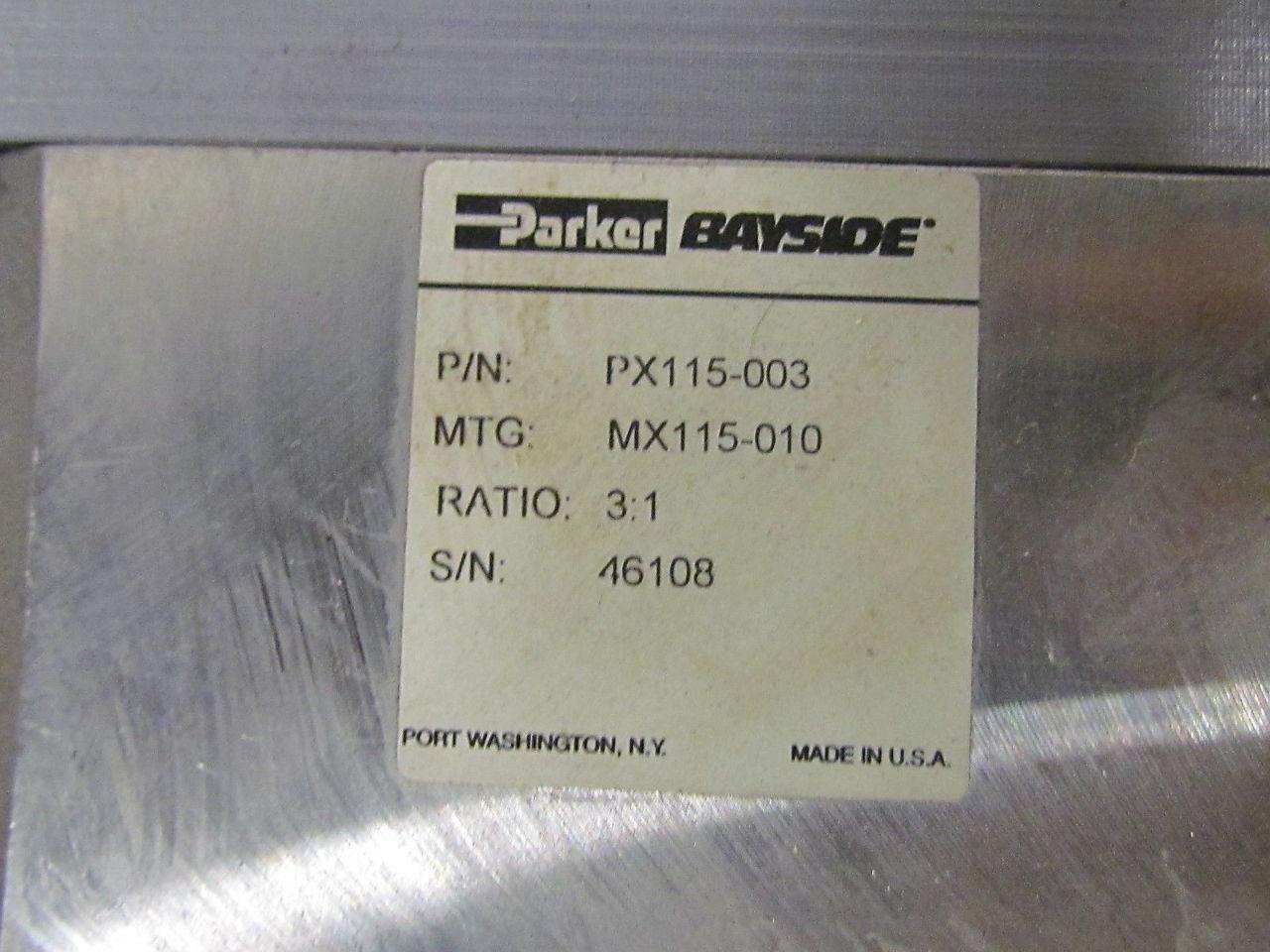 Parker EMX060995 Electric Ball Screw Actuator Cylinder MPP1153P6S-KPSN Motor