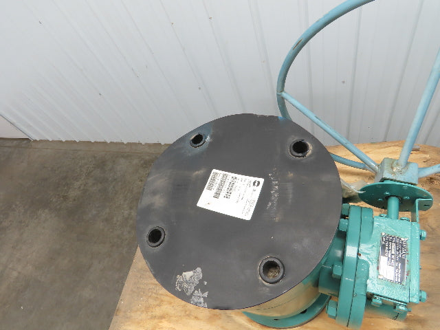 PBV 6700 Series 6" Flanged #600 Trunnion Ball Valve Handwheel Gear Operator