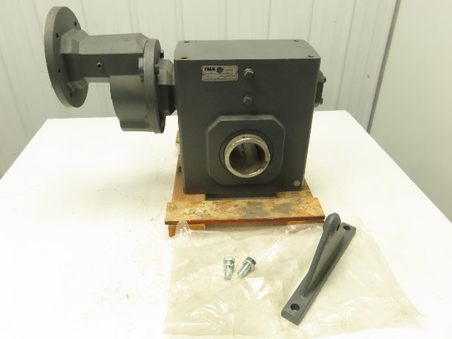 Falk 1525WBHQM1A Worm Gearbox Reducer 75:1 Dbl Reduction 6Hp 23 RPM Hollow Shaft