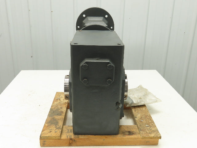 Falk 1525WBHQM1A Worm Gearbox Reducer 75:1 Dbl Reduction 6Hp 23 RPM Hollow Shaft